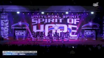 National Stars - Omega [2026 L4.2 Senior - D2 - Medium Day 2] 2026 Spirit of Hope Grand Nationals