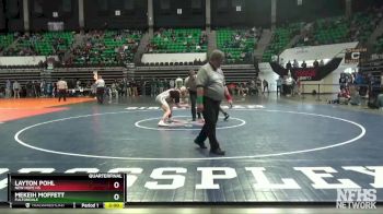 170 lbs Quarterfinal - Mekeih Moffett, Fultondale vs Layton Pohl, New Hope HS