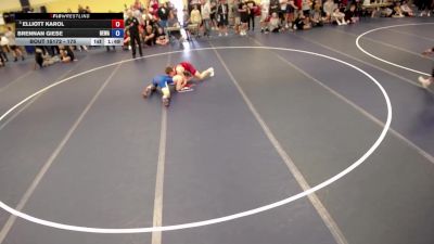 175 lbs Quarters - Elliott Karol vs Brennan Giese, Berge Elite Wrestling Academy