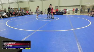 190 lbs 2nd Place Match (16 Team) - Alihan Bereket, Illinois vs Adam Bazzi, Michigan