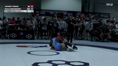 70 kg Cons. Rd Of 128 - Anthony Peraza, Lions Wrestling Club vs Bilali Assoumanou, Nyac