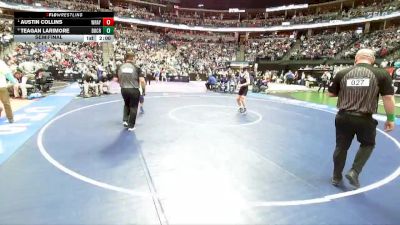 132-2A Semifinal - Austin Collins, Wray vs Teagan Larimore, Dove Creek