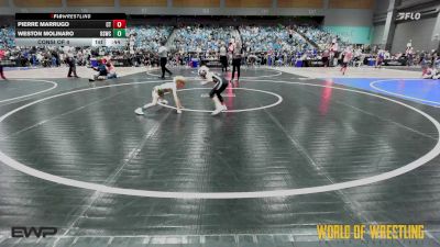 49 lbs Consi Of 4 - Pierre Marrugo, Cordoba Trained vs Weston Molinaro, Rising Sun Wrestling Club