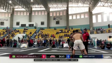 Fabio Dantas vs Victor Lohan Araujo Yupanqui 2025 ADCC Brazilian Nationals