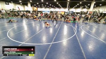 49 lbs Round 3 - Joseph Martin, Champions Wrestling Club vs Hekili Peters, LV Bear Wrestling Club (Spring