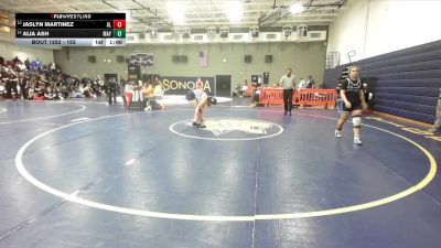 155 lbs Cons. Round 2 - Alia Ash, Mayfair vs Jaslyn Martinez, Alta Loma