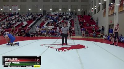 175 lbs Round 4 (16 Team) - Jaxon Jones, Hewitt-Trussville vs Brody Patrick, Arab