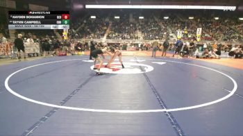 4A-106 lbs Cons. Round 2 - Tayvin Campbell, Kelly Walsh vs Hayden Bohannon, Natrona County