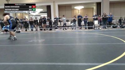 285 lbs Quarterfinal - David Stepanian, Unfilliates vs Nathan Solano, Alta Loma HS