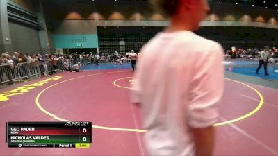 175 lbs Cons. Round 1 - Geo Pader, Reno vs Nicholas Valdes, Sonora (Sonora)