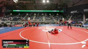 130 lbs Cons. Round 2 - Kylee Batista, Kemmerer vs Johana Saavedra, Evanston