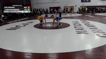 133 lbs Cons. Round 1 - Cael Morrow, Minnesota State Mankato vs Liam Stockberger, Luther