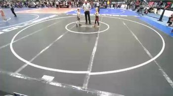 49 lbs Round Of 16 - Mac Oberg, Idaho Gold Wrestling vs Murphy Ashby, Wasatch Wrestling Club