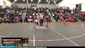 138 lbs Champ. Round 2 - Andrew Grant, Bishop Gorman vs Marcos Gallego-Fernandez, Lincoln