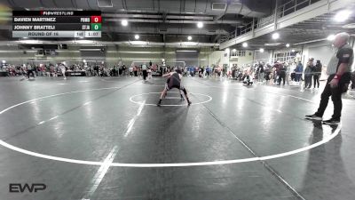 115 lbs Round Of 16 - Davien Martinez, Pomona Elite vs Johnny Bratteli, The St James Academy