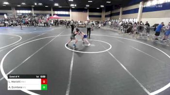 81 lbs Consi Of 4 - Luca Mariotti, MN Elite vs Ashton Quintana, Atc