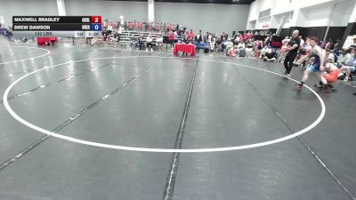 132 lbs Maxwell Bradley, Oklahoma Blue vs Drew Dawson, Team Oregon