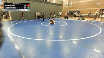 144 lbs 3rd Place Match - Gage Martin, Sandpoint Legacy Wrestling Club vs Ayden Hunter, 208 Spartan WC