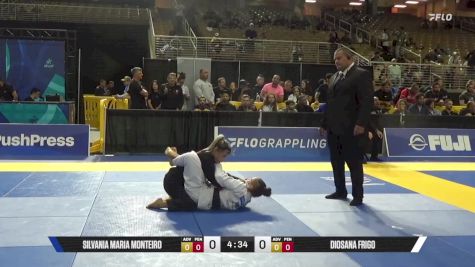 Diosana Frigo vs Silvania Maria Monteiro 2025 Pan Jiu Jitsu IBJJF Championship