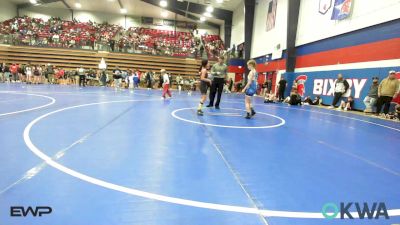 98 lbs Rr Rnd 3 - Addilyn Ashton, Bartlesville Wrestling Club vs AJ Minor, Woodland Wrestling Club