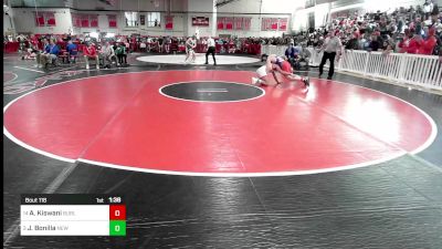 195 lbs Round Of 16 - Ahmad Kiswani, Burlington vs Jose Bonilla, New Bedford