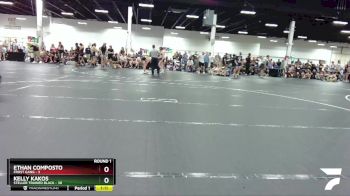 152 lbs Round 1 (4 Team) - Kelly Kakos, Steller Trained Black vs Ethan Composto, Frost Gang