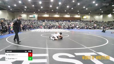 67 lbs Quarterfinal - Nixon Herrera, OC RTC vs Tristan Guarnes, Mat Demon Wrestling Club