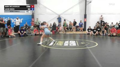 58 lbs Semifinal - Sara McLaughlin, CT Whale - W vs Lacie Knick, Ohio Outcasts - W