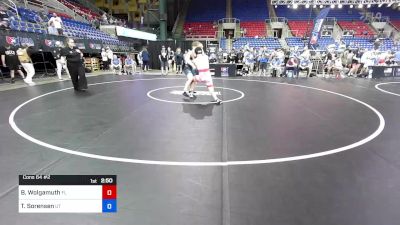 144 lbs Cons 64 #2 - Benjamin Wolgamuth, FL vs Tucker Sorensen, UT