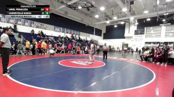 190 lbs 3rd Place Match - Ariel Penaloza, Cypress vs Aubreyelle Baeza, San Dimas