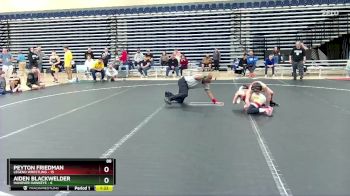 88 lbs Round 5 (10 Team) - Aiden Blackwelder, Hanover Hawkeye vs Peyton Friedman, Legend Wrestling