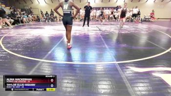 135 lbs Round 2 (10 Team) - Savanna Franklin, MoWest Fire Dragons vs Teegan Steward, Husky WC Navy