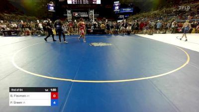 285 lbs Rnd Of 64 - Ben Flaxman, AR vs Payton Green, VA