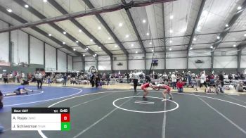 123 lbs Consi Of 8 #2 - Arisbeth Rojas, Cnwc vs Jorgia Schliesman, Team Aggression