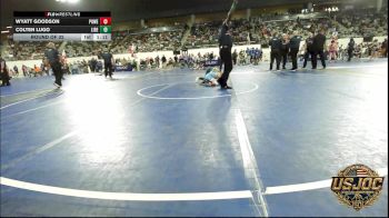61 lbs Round Of 32 - Wyatt Goodson, Powerhouse Gold vs Colten Lugo, Liberty Warrior Wrestling Club