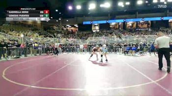 135 lbs Cons. Round 2 - Genesis Fuentes, Osceola (Kissimmee) vs Gabriella Sergi, North Ft Myers