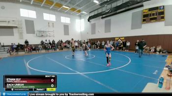 115 lbs Round 2 - Zach Unruh, Rocky Mountain Middle School vs Ethan Ely, Powell Middle School
