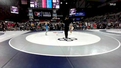 120 lbs Champ. Rd Of 256 - Nico Kapusta, PA vs Eli Archibeque, NM