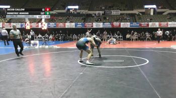 215 lbs Champ Round 1 (16 Team) - Jacob Callow, Oscar Smith vs Demetric Jenkins, Eastern View