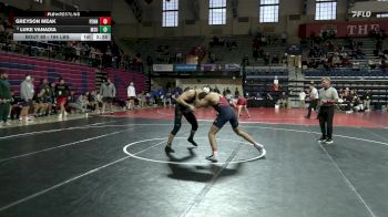 184 lbs Round Of 16 - Greyson Meak, Penn vs Luke Vanadia, Michigan State