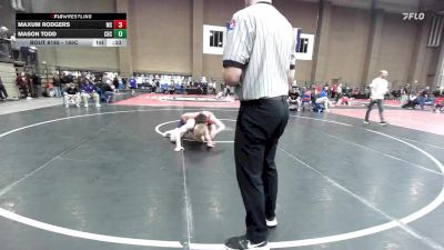 165C Quarterfinal - Mason Todd, Christian Brothers College vs Maxum Rodgers, Millard South