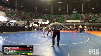 138 lbs Champ. Round 1 - Bradley Williams, Spain Park Hs vs Jesus Quezada, Tuscaloosa County