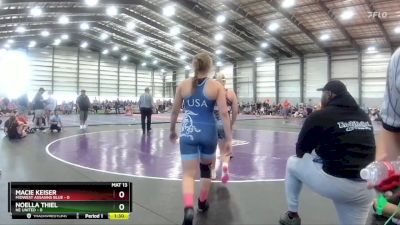 152 lbs Finals (8 Team) - Olivia Hoftrichter, Midwest Assasins Blue vs Madalyn Sokolski, Girls With Grit Blue