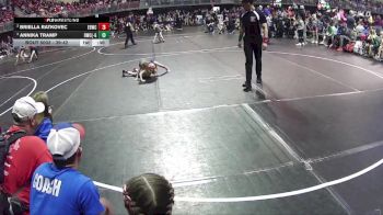 39-42 lbs Round 1 - Briella Ratkovec, East Butler Wrestling Club vs Annika Tramp, Hawks Wrestling Club (Lincoln) - Girls