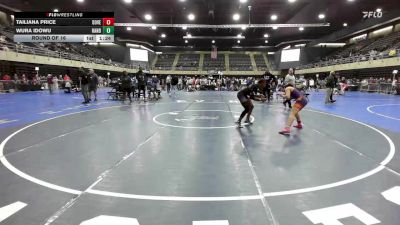 Round Of 16 - Tailiana Price, Dover vs Wura Idowu, Randallstown