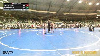 45 lbs 2nd Place - Caliyah Cruz, Grindhouse Wrestling vs Azalea Garcia, Team Valley Wrestling Club