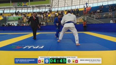 BRUNO IGNACIO DA SILVA POLLA vs FELIPE RODRIGUES GONÇALVES 2026 FPJJ Circuito Paulista GI Etapa 3