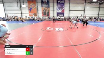 106 lbs Rr Rnd 1 - Benjamin Marchetto, Iron Horse Gold vs Eli Collier, Indiana Mafia