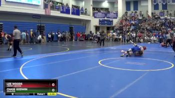 132 lbs Cons. Round 5 - Chase Godwin, SWANTON vs Lee Woods, LIBERTY-BENTON
