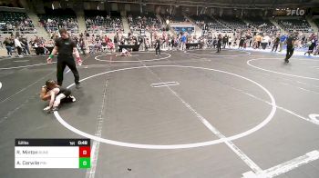 52 lbs Round Of 16 - River Minton, Runestone vs AJ Carwile, Pin-King All Stars